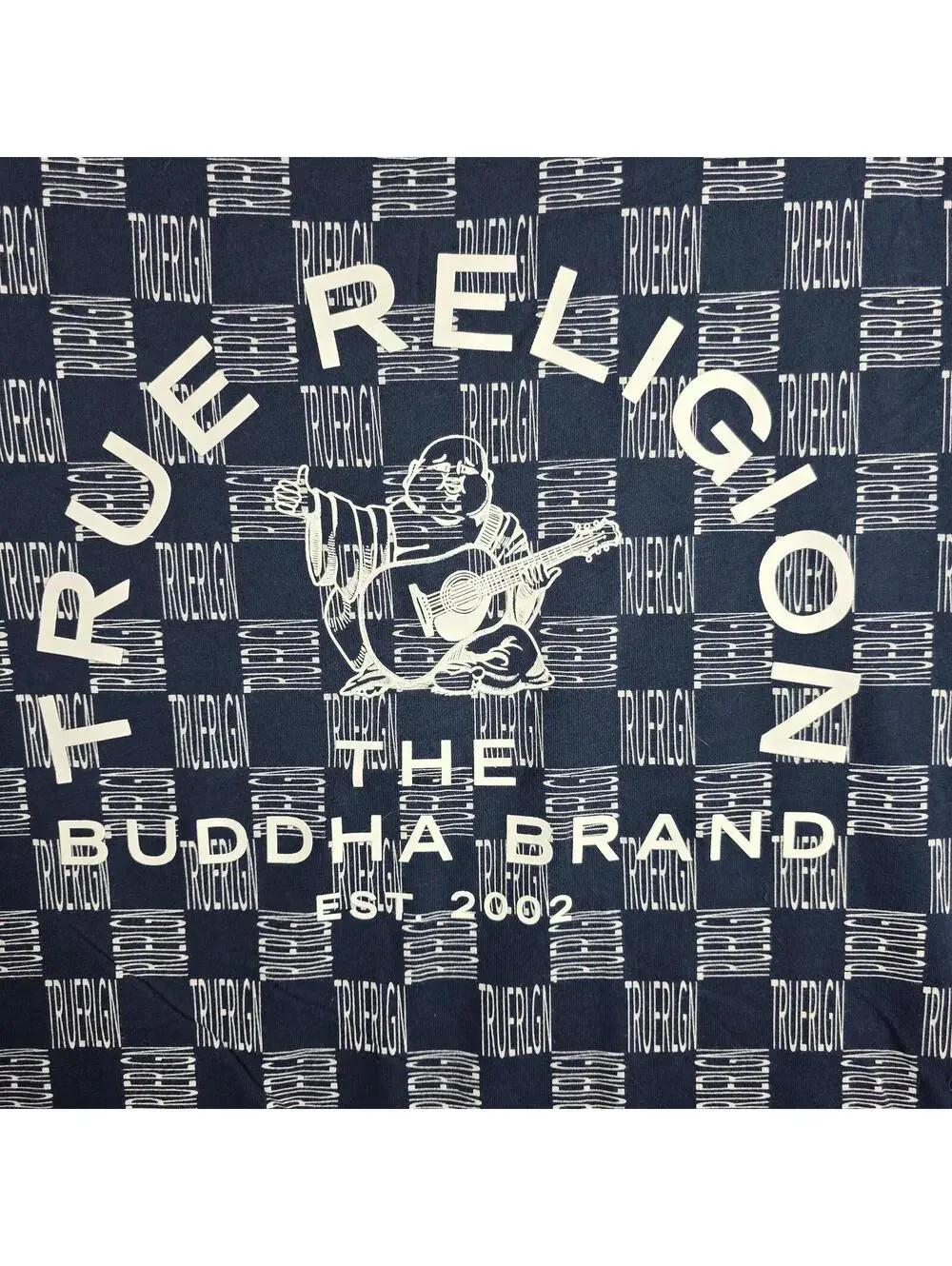 True Religion AOP T-Shirt Mens Sz L.